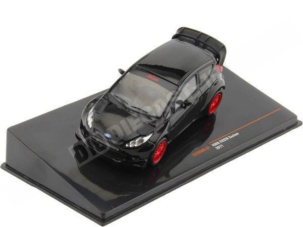 2011 Ford Fiesta MK7 Custom  Negro 1:43 IXO Models CLC468N