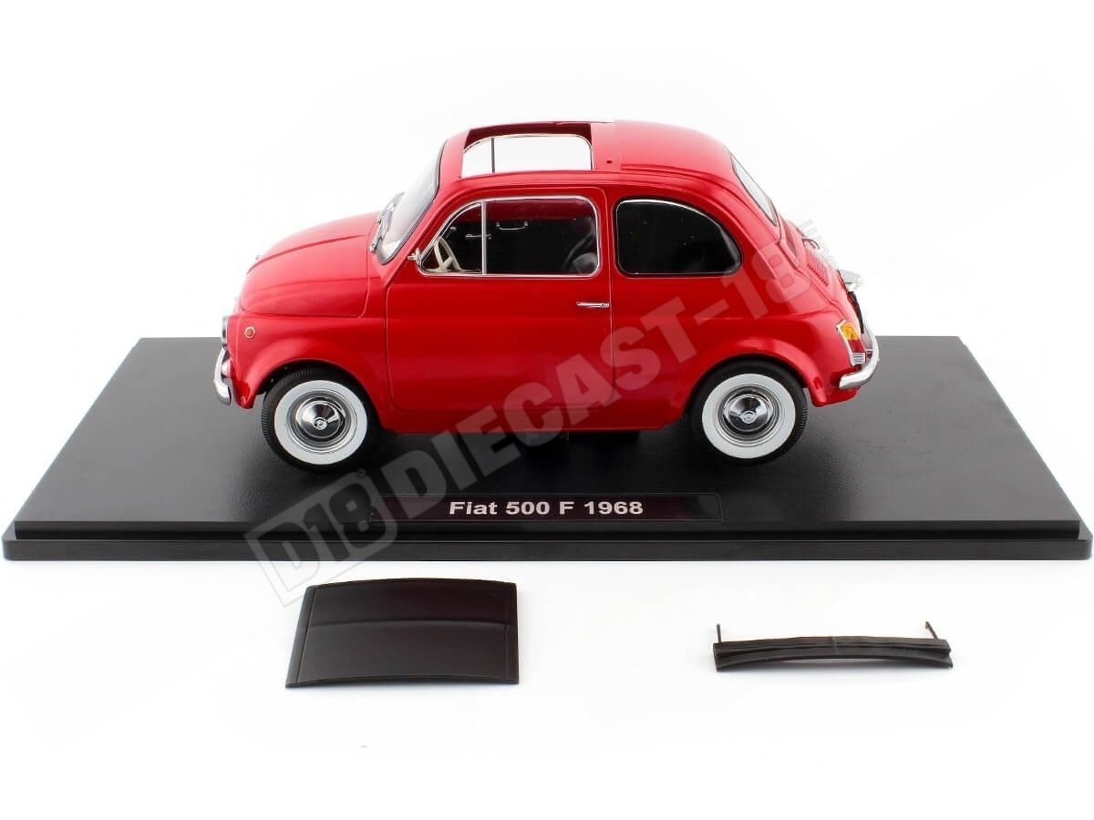 Voiture Miniature de Collection - KK SCALE MODELS 1/12 - FIAT 500 - 1968 -  Red - 120031R - Cdiscount Jeux - Jouets