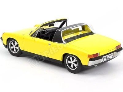 1975 Volkswagen Porsche 914 2.0 Amarillo Metalizado 1:18 Norev 187689 2