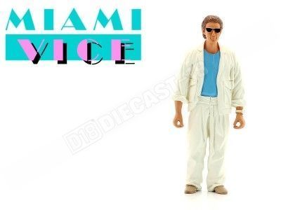 Figura de Resina Sonny Crockett De Pie "Miami Vice. Corrupción en Miami" 1:18 KK-Scale KKFIG003 Cochesdemetal.es