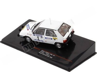 1989 Skoda Favorit 136 L Nº2 Sibera/Gross Rallye Valasskaa Zima 1:43 IXO Models RAC407B.22 2