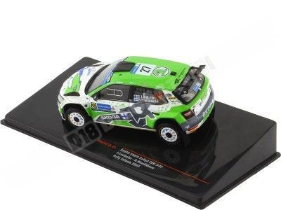 2022 Skoda Fabia Rally2 Evo Nº27 Lindholm/Hamalainen Rallye Estonia 1:43 IXO Models RAM863A.22 2