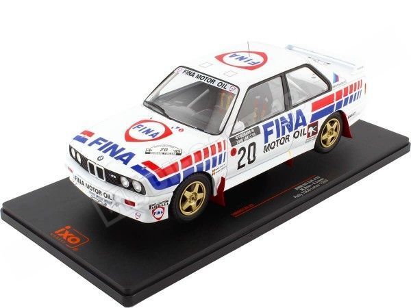 1989 BMW M3 (E30) Nº20 Duez/Lopes Rallye 1000 Lakes 1:18 IXO Models 18RMC132.22