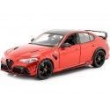 2020 Alfa Romeo Giulia GTAm Rojo Bicapa 1:18 Bburago 11049