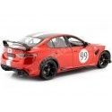 2020 Alfa Romeo Giulia GTAm Nº99 Rojo/Blanco 1:18 Bburago 11049