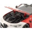 2020 Alfa Romeo Giulia GTAm Nº99 Rojo/Blanco 1:18 Bburago 11049