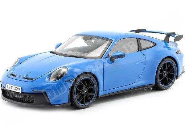 2022 Porsche 911 (992) GT3 Azul 1:18 Maisto 36458