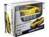 Cochesdemetal.es 2015 Chevrolet Corvette C7 Z06 Amarillo "Metal Kit" 1:24 Maisto 39246