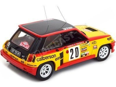 1981 Renault 5 Turbo Nº20 Saby/Le Saux Rally Monte Carlo 1:18 IXO Models 18RMC118.22 Cochesdemetal.es 2