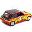 1981 Renault 5 Turbo Nº20 Saby/Le Saux Rally Monte Carlo 1:18 IXO Models 18RMC118.22 Cochesdemetal.es