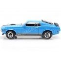 1970 Ford Mustang Mach 1 Azul/Negro 1:18 Maisto 31453