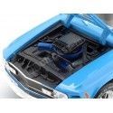 1970 Ford Mustang Mach 1 Azul/Negro 1:18 Maisto 31453