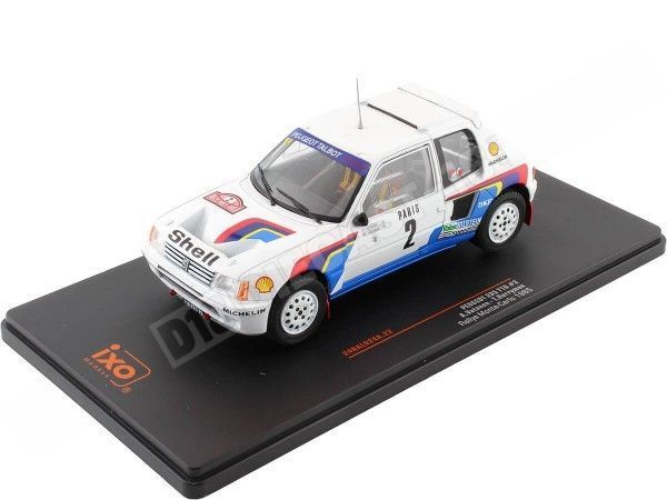 1985 Peugeot 205 T16 Nº2 Vatanen/Harryman Rally Monte Carlo 1:24 IXO Models 24RAL024A