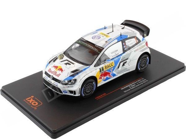 2014 Volkwagen Polo R WRC Nº1 Ogier/Ingrassia Ganador Rally de Cataluña 1:24 IXO Models 24RAL018A