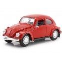 1967 Volkswagen Escarabajo-Beetle Rojo "Metal Kit" 1:24 Maisto 39926