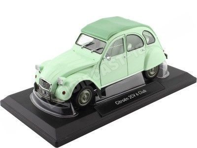 1982 Citroen 2CV 6 Club Jade Green 1:18 Norev 181486 2