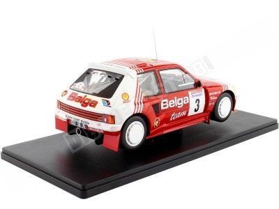 1985 Peugeot 205 T16 Nº3 Darniche/Mahe Rally Ypres 1:18 IXO Models ... 2