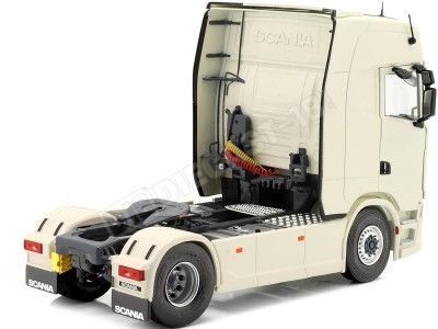 2021 Cabeza Tractora Scania S580 Highline Blanco Marfil 1:24 Solido S2400301 2