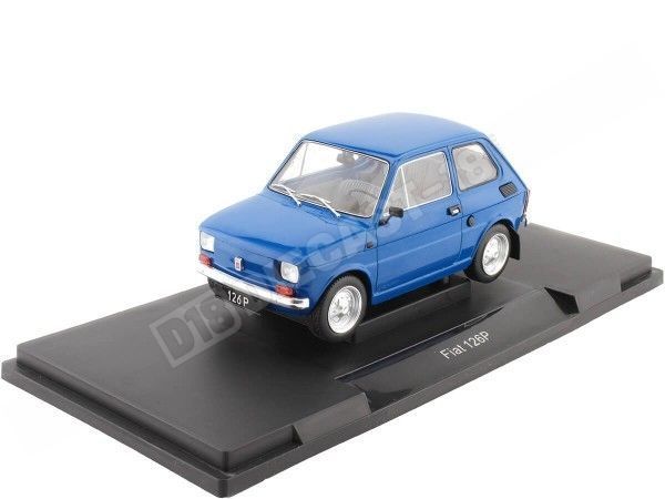 1972 Fiat 126 Azul Oscuro 1:18 MC Group 18324