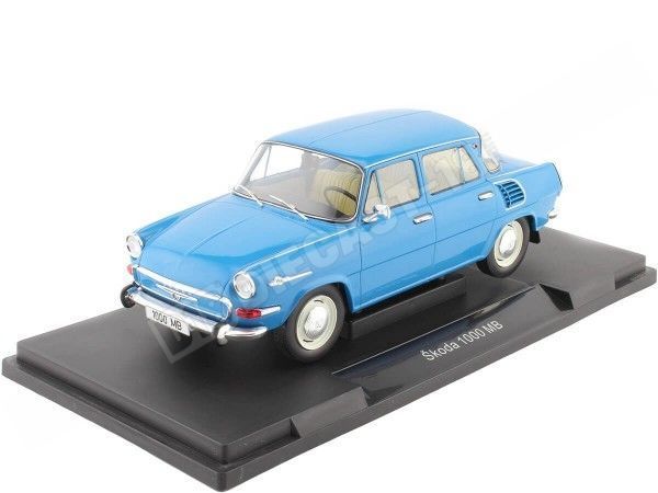 1966 Skoda 1000 MB Azul 1:18 MC Group 18276