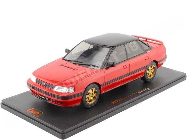 1991 Subaru Legacy RS Rojo/Negro 1:18 IXO Models 18CMC131B.22