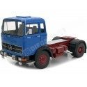 Cochesdemetal.es 1969 Camion Mercedes LPS 1632 DOS EJES BLUE-RED 1:18 ROAD Kings 180022