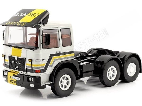 1978 Cabeza Tractora M.A.N. F8 22.361 Blanco/Negro 1:18 Road Kings ...