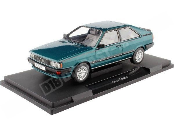 1983 Audi Coupé GT Verde Oscuro Metalizado 1:18 MC Group 18315