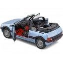 1989 Peugeot 205 CTI MK1 Convertible Azul Azzuro 1:18 Solido S1806203