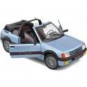 1989 Peugeot 205 CTI MK1 Convertible Azul Azzuro 1:18 Solido S1806203