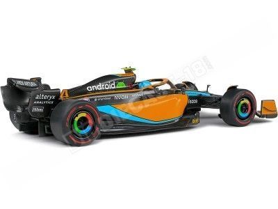 2022 McLaren MCL36 Nº4 Lando Norris GP F1 Emilia Romagna 1:18 Solido S1809102 2