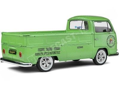 1968 Volkswagen VW T2 Pick-Up "Custom Performance Shop" Verde Metalizado 1:18 Solido S1809401 2