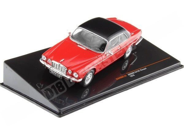 1976 Jaguar XJ12 Coupe Rojo/Negro 1:43 IXO Models CLC486N.22