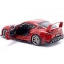 2023 Toyota Supra GR Streetfighter Rojo Prominencia 1:18 Solido S1809001