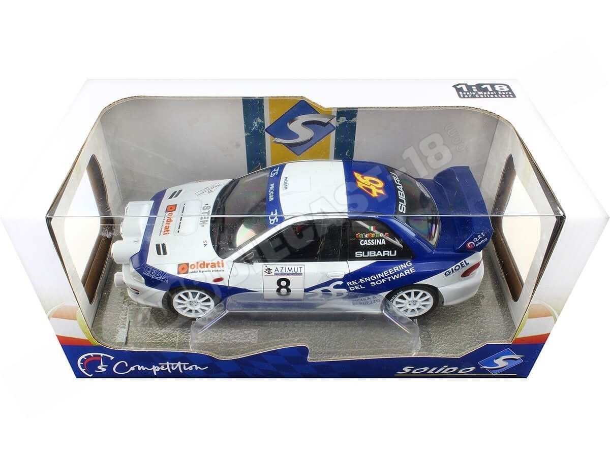 Subaru Impreza WRC Rallye Di Monza 1/18 SOLIDO S1807403