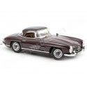 1957 Mercedes-Benz 300 SL Roadster W198 Granate Oscuro 1:18 Norev 1...