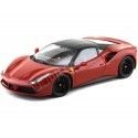 Cochesdemetal.es 2015 Ferrari 488 GTB ROJO / NEGRO 1:18 BBURAGO Signature Series 16905