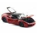 Cochesdemetal.es 2015 Ferrari 488 GTB ROJO / NEGRO 1:18 BBURAGO Signature Series 16905