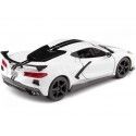 2020 Chevrolet Corvette Stingray Coupe High Wing Blanco/Negro 1:24 ...