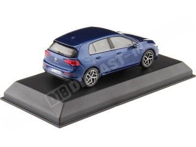 2020 Volkswagen VW Golf VIII Azul Metalizado 1:43 Norev 840134 2