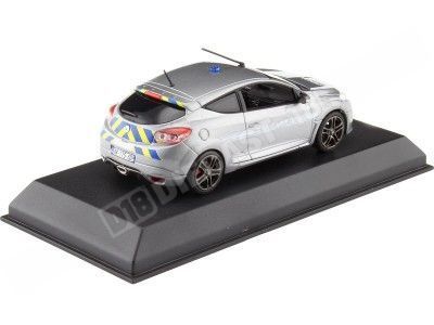 2011 Renault Megane R.S. Gendarmerie Plateado 1:43 Norev 517703 2