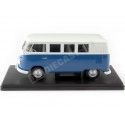 1960 Volkswagen VW T1 Kombi Azul/Blanco 1:24 WhiteBox 124179