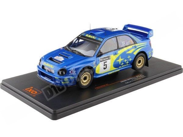 2001 Subaru Impreza S7 WRC Nº5 Burns/Reid Rally Gran Bretaña 1:24 IXO Models 24RAL026A