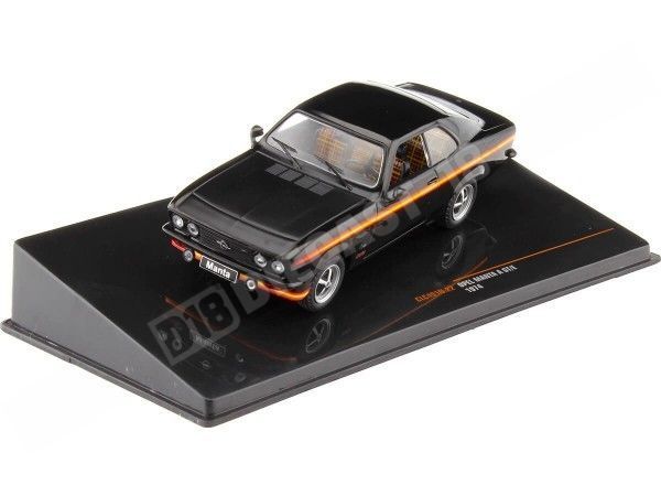 1974 Opel Manta A GT/E Black Magic Negro 1:43 IXO Models CLC491N.22