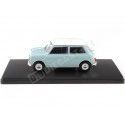 1965 Austin Mini Cooper S Azul/Blanco 1:24 WhiteBox 124183