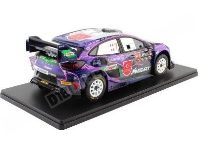 2022 Ford Puma Rally1 Nº7 Loubet/Landais Rally Acrópolis 1:18 IXO M... 2