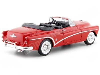 1953 Buick Skylark Convertible Rojo 1:24 Welly 24027 2