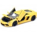 Carsdemetal.es 2011 Lamborghini Aventador LP700-4 jaune 1:24 Welly 24033