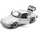 CARSDEMETAL.ES 1974 Porsche 911 Turbo 3.0 Gray métallique 1:24 Wellly 24043