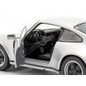 CARSDEMETAL.ES 1974 Porsche 911 Turbo 3.0 Gray métallique 1:24 Wellly 24043